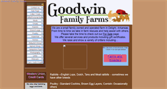 Desktop Screenshot of goodwinfamilyfarms.com